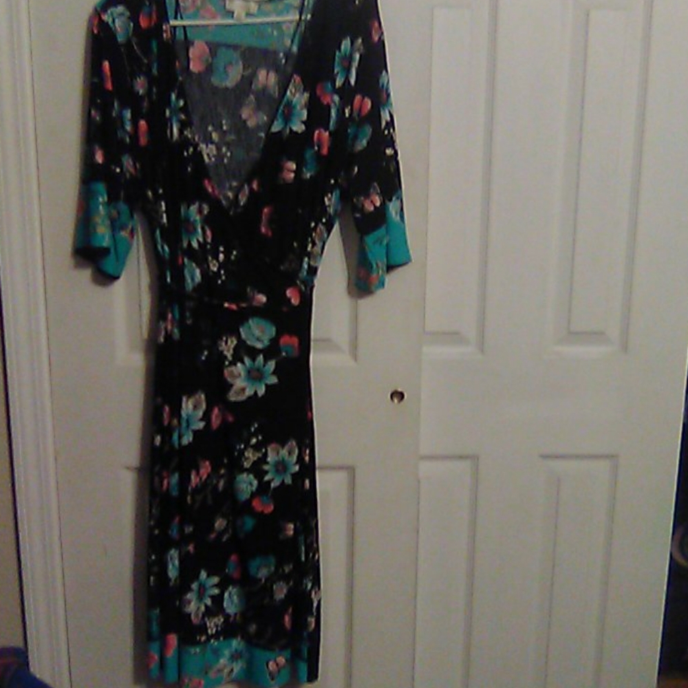Black Floral Dress